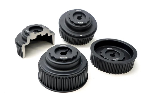 RCM Subaru Single Piece Alloy Camshaft Pulley Kit 3