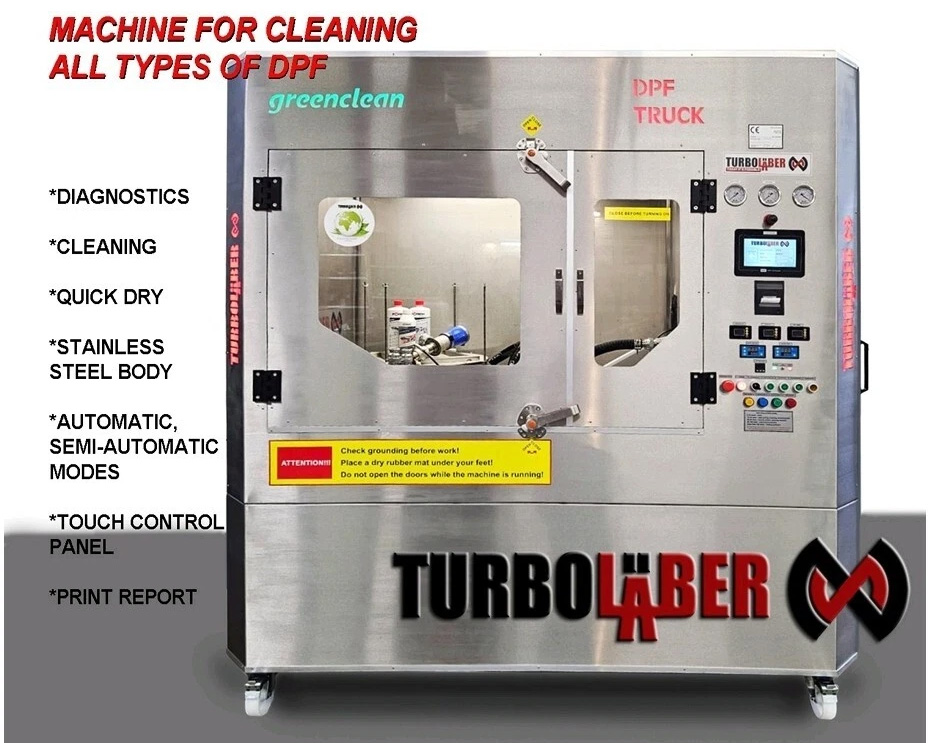 TurboLaber DPF cleaning machine used at Murray Motorsport for professional cleaning of DPF filters.
